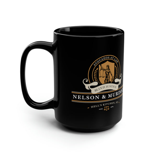 Nelson & Murdock Law (Daredevil) | Black Mug, 15oz