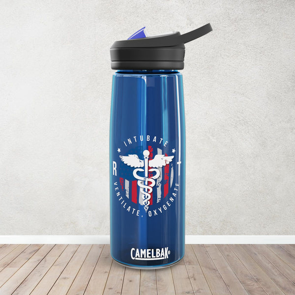 Respiratory Therapy  U.S. Flag   | CamelBak Eddy®  Water Bottle, 20oz\25oz